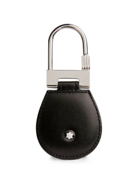 Montblanc Meisterstück logo-detail keyring Black MB130072