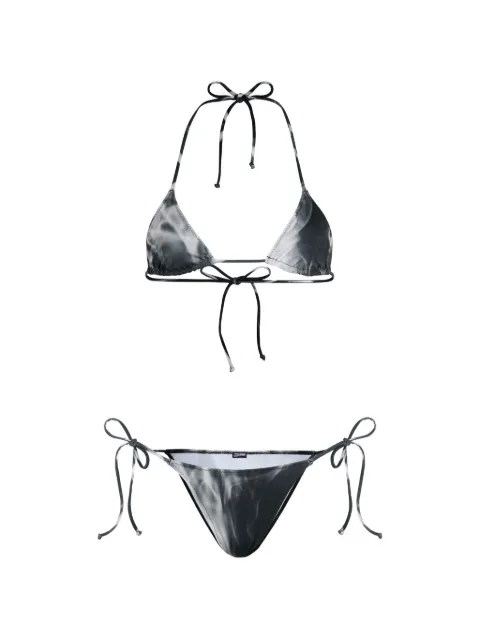Jean Paul Gaultier The Smoking bikini set Black 2604WBS049J083P000201