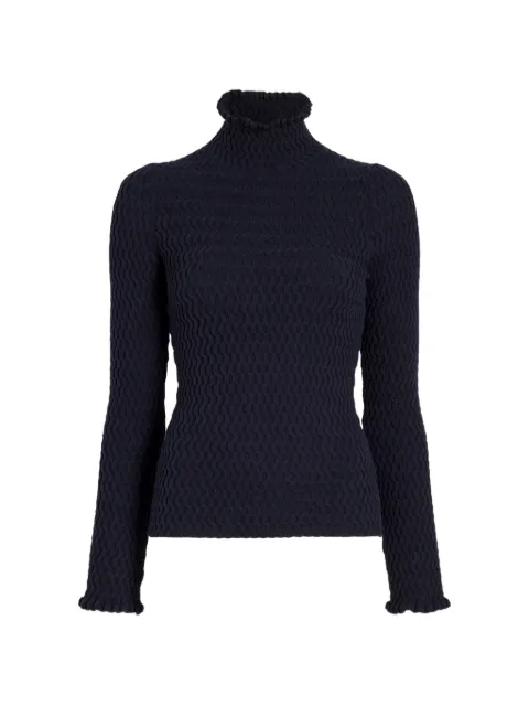 Proenza Schouler White Label Juniper cable-knit sweater Blue WL2647761KC169