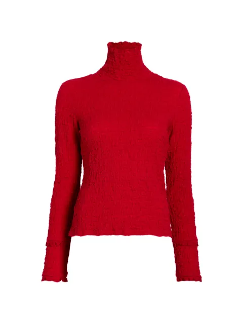 Proenza Schouler White Label Harriet jacquard-knit top Red WL2644682JC199