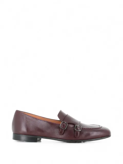 Tassinari Taxi Drivers double buckle-strap loafers Red W230110