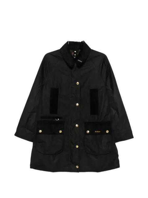 Barbour Beaufort corduroy-collar jacket Black LWX1583BK71