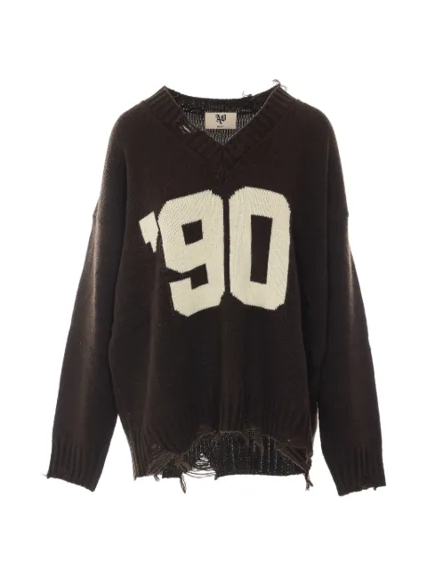 Aniye By Duke distressed sweater Brown 181510