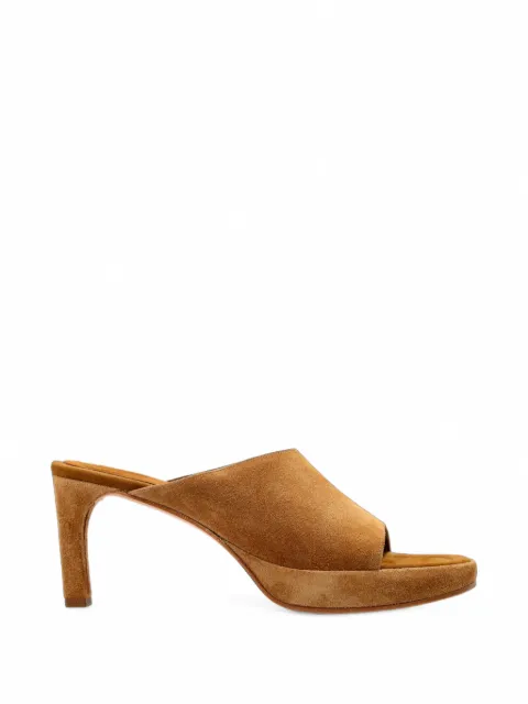 Balenciaga Fargo platform sandals Brown 873926WBFC9