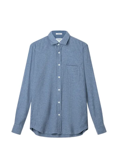 HARTFORD Storm flannel shirt Blue BG18018