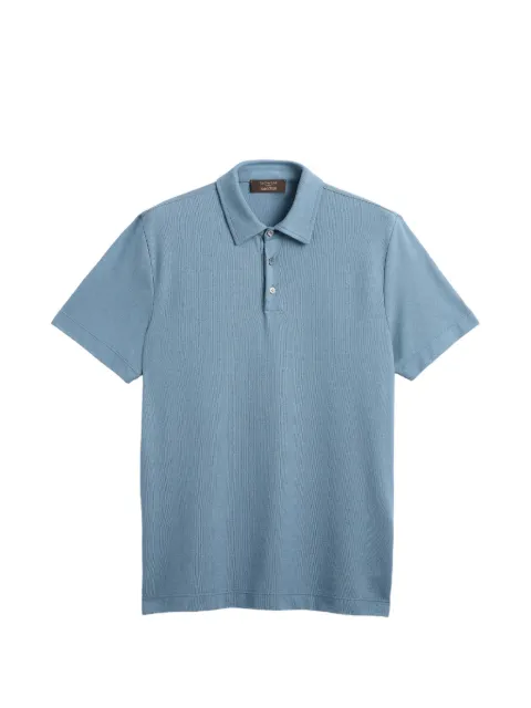 slowear IceCotton slim-fit polo shirt Blue 815159ZG380