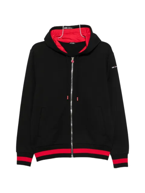 Kiton contrast-trim tracksuit Black UMJ002710003