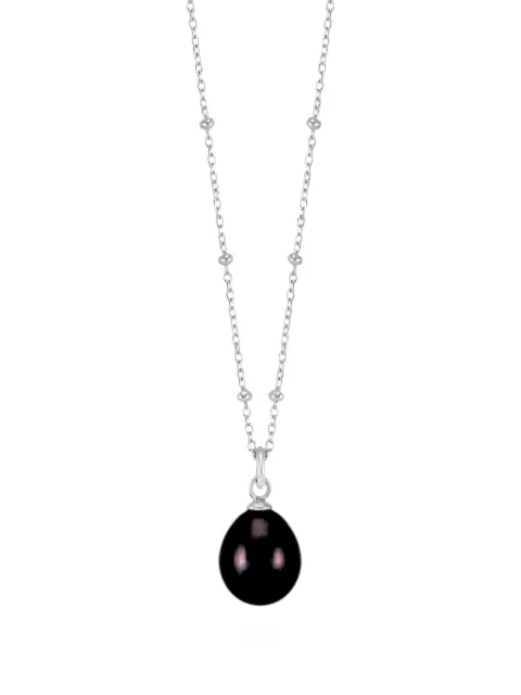 DOWER AND HALL freshwater pearl pendant necklace Silver PLP41