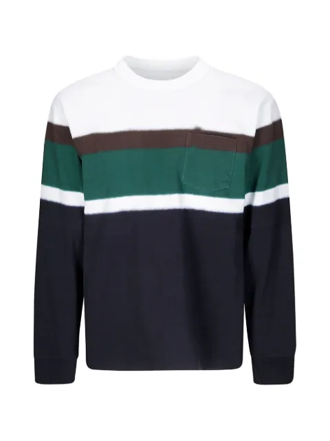 sacai Chusen-dyed sweatshirt Blue 2604134
