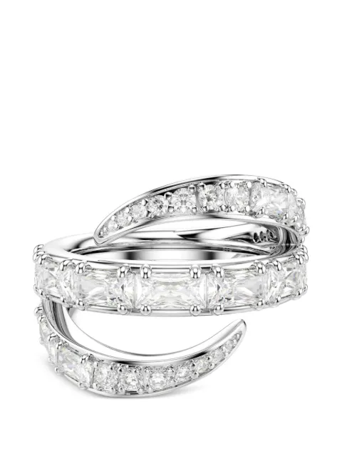 Swarovski Vienna crystal-embellished wrap ring Silver 5762204CRYRHS