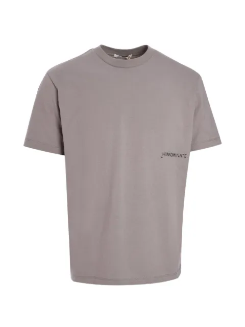 HINNOMINATE logo-print T-shirt Grey HMABM01007