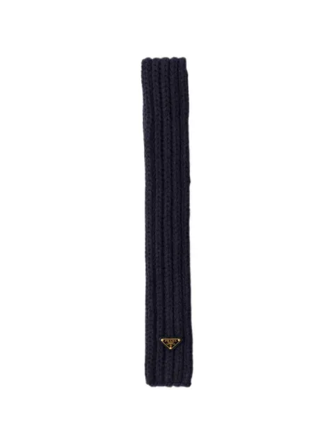 Prada wool scarf Blue 1FS1352DZL