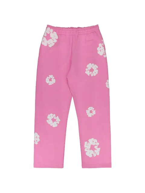 Denim Tears Cotton Wreath track pants Pink DT929