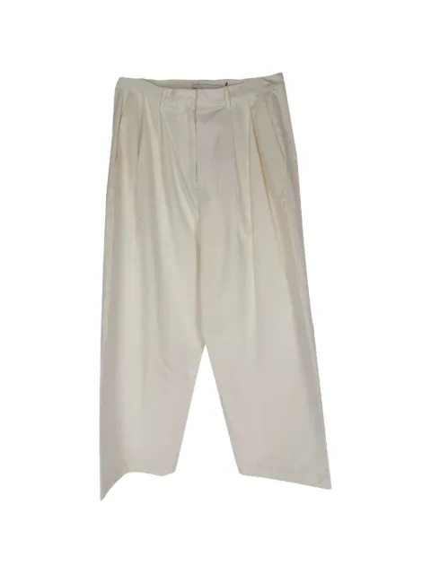 Proenza Schouler White Label pleated trousers Neutrals RFCPUGBCL782958W