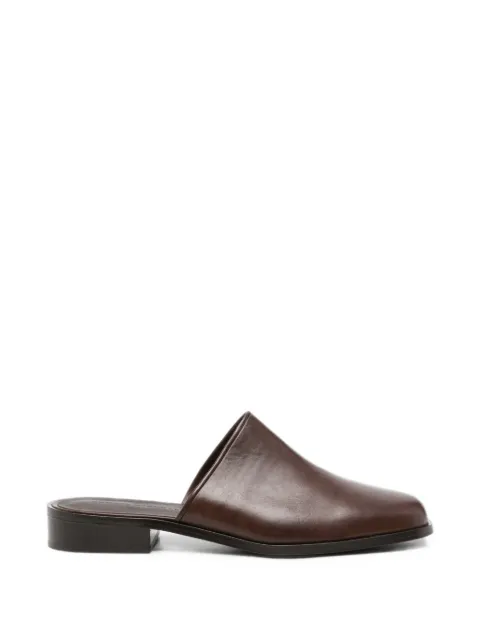 Studio Nicholson leather slip-on mules Brown BARLOWSNM1526