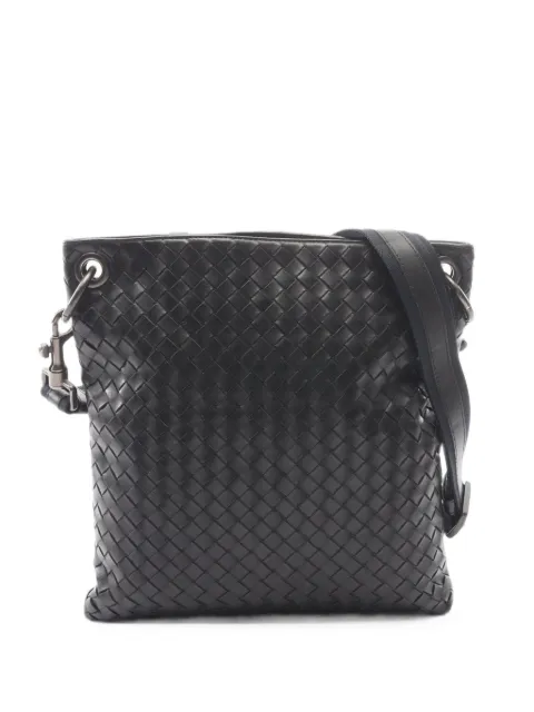 Bottega Veneta Pre-Owned 2010s Intrecciato shoulder bag Black 1100313