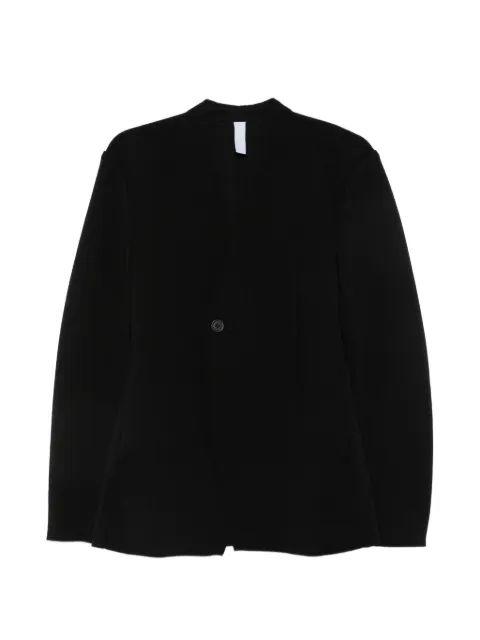 CFCL single-breasted collarless jacket Black CF012KD170GP00