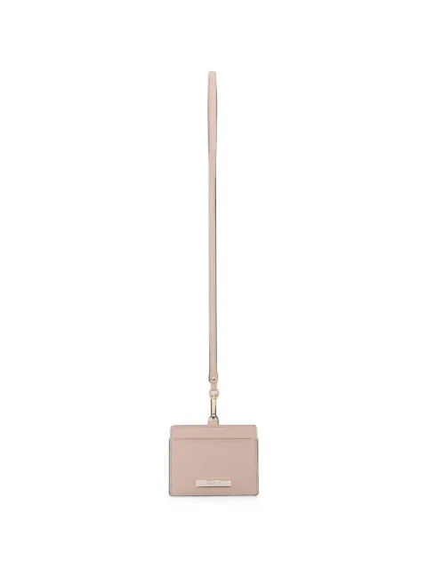agnès b. leather pass holder Neutrals O956VCK8