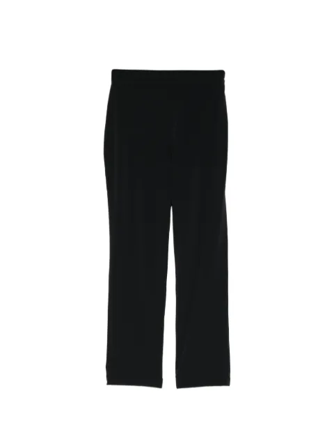 agnès b. high-waisted straight-leg trousers Black N405JX74