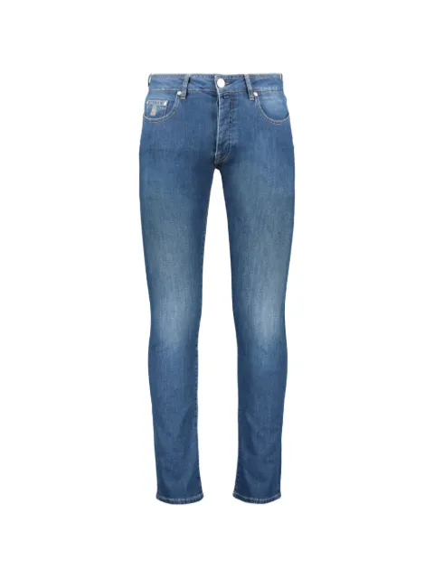 Moorer slim-fit faded-effect jeans Blue CREDI919