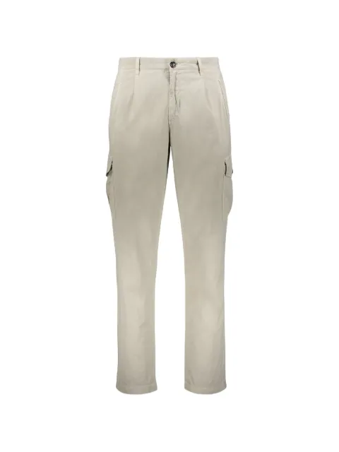 Moorer Borghesi trousers White BORGHESISEC