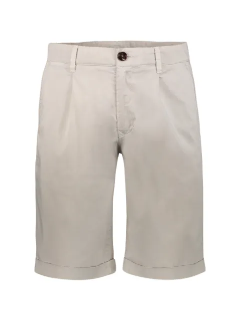 Moorer Alicudi turn-up shorts Neutrals ALICUDIKEL