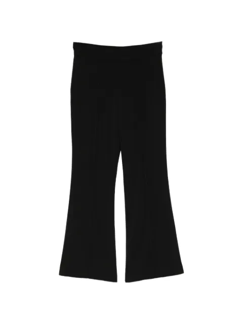 Pamella Roland high waisted skinny flare pants Black 95291