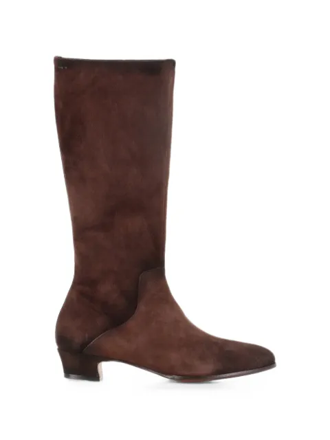 Alexander Hotto suede side-zip boots Brown 70625BROWN