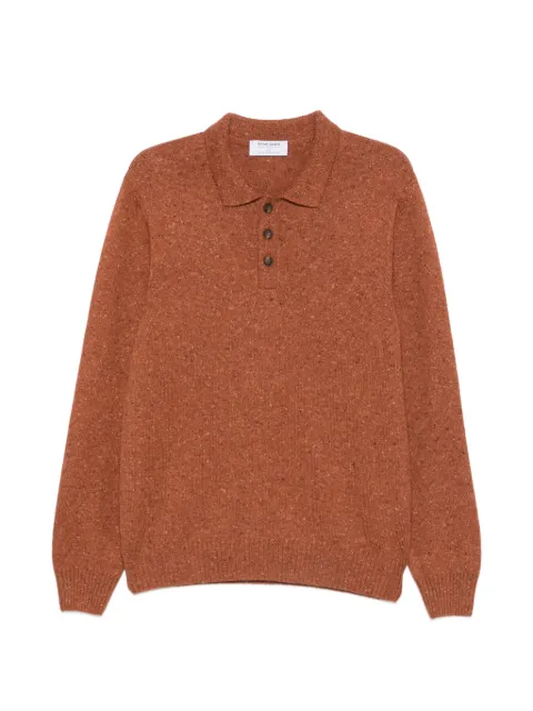 Gran Sasso button-down polo sweater Orange 2318525204