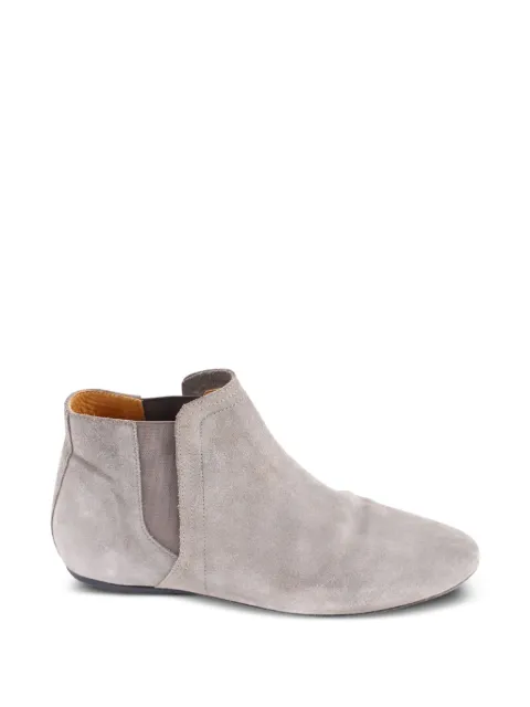 IRO round-toe ankle boots Grey NAPPUGBSH141661W