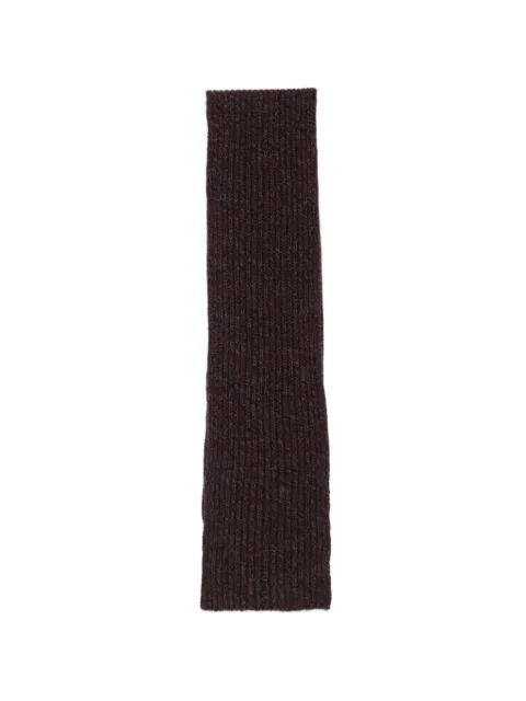 Agnona ribbed-knit scarf Purple MS10U101T0513