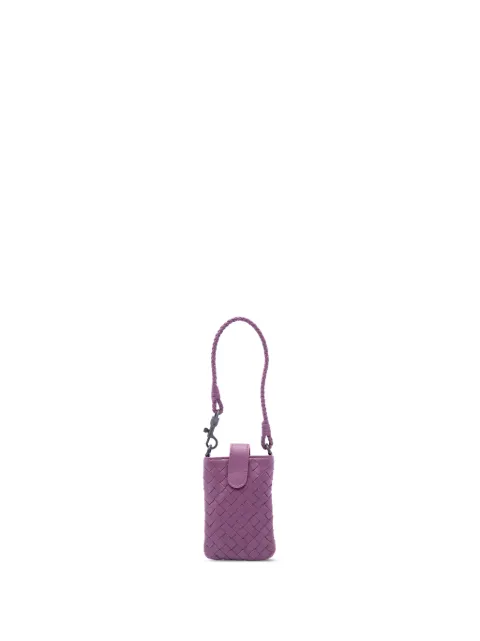 Bottega Veneta Pre-Owned 2012-2026 Nappa Intrecciato Holder phone case Purple IXGKE46HEGX3YFV0