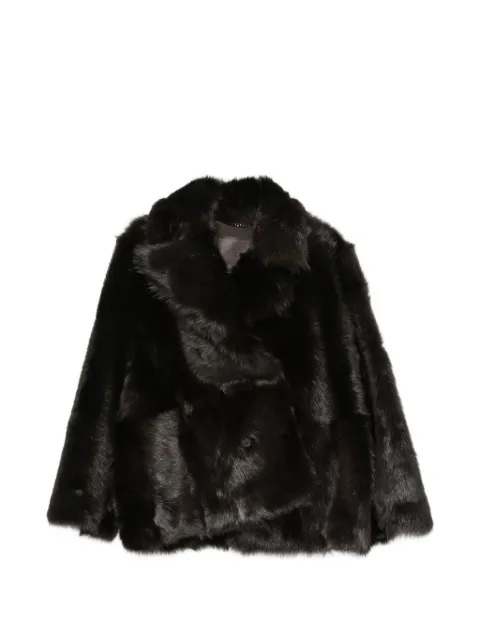 Emmeti double-breasted jacket Black BLANCHE