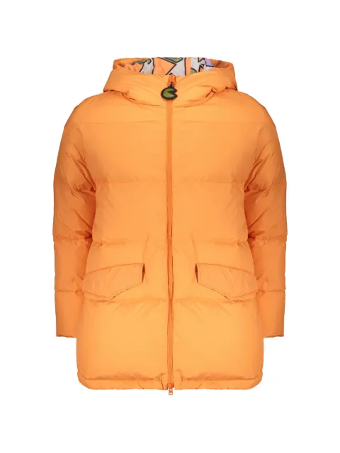 Herno hooded padded jacket Orange PI000009XM0112471