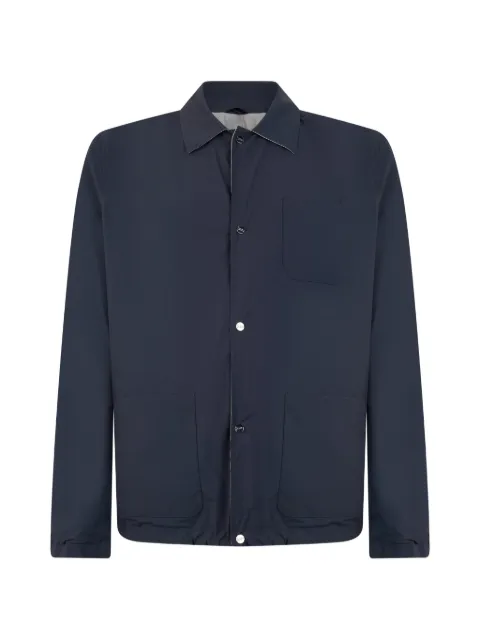 Herno button-up collared jacket Blue GI00043UR12431SZ