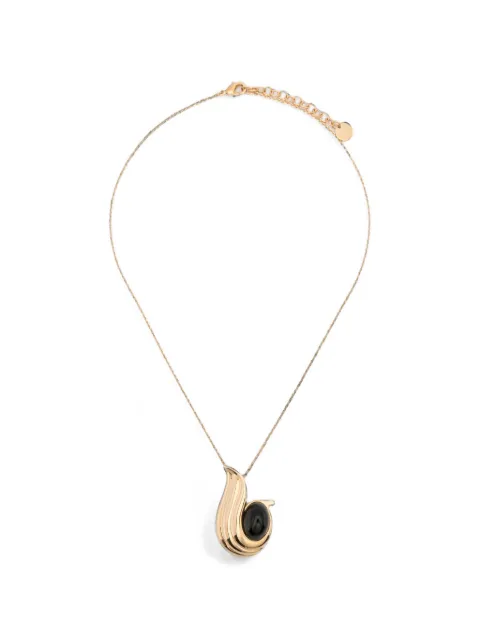 Ferragamo abstract-pendant necklace Gold 761038