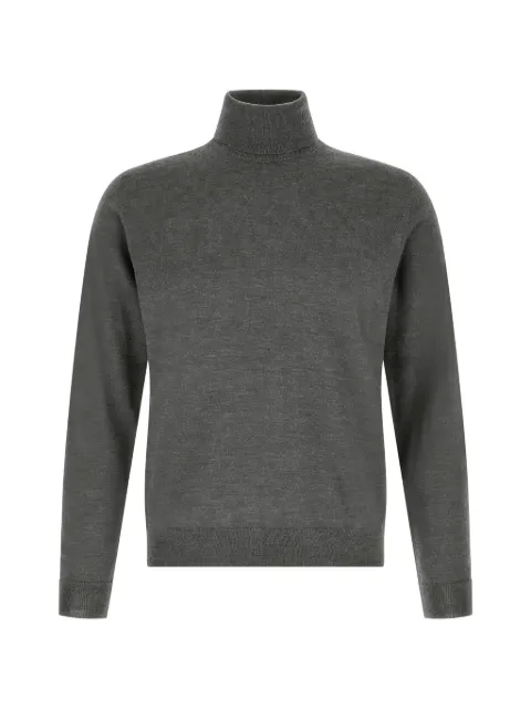 Zanone roll-neck wool sweater Grey 810195ZR274Z4872