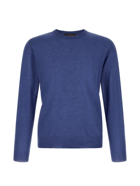 slowear Giro mélange-yarn sweater Blue 810234ZK135Z1588