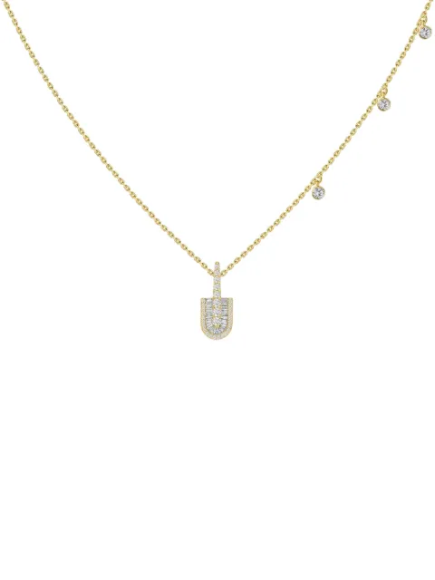 U LOS ANGELES U Solo diamond necklace Gold 186495