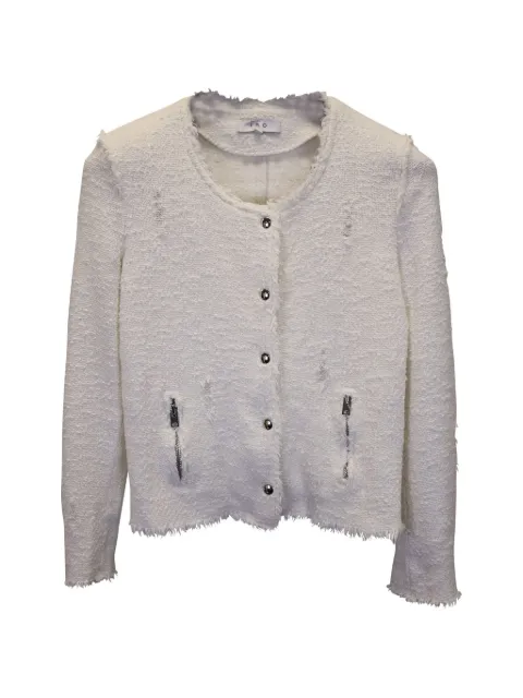 IRO Agnette tweed jacket White NAPPUGBCL302416W