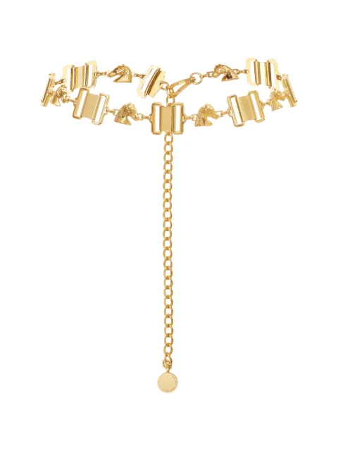 Cara Cara Horsehead chain-link belt Gold 5CC0001GLD
