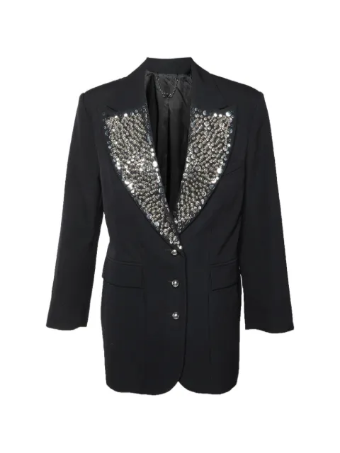 Paco Rabanne Pre-Owned Grain de Poudre blazer Black 1373600