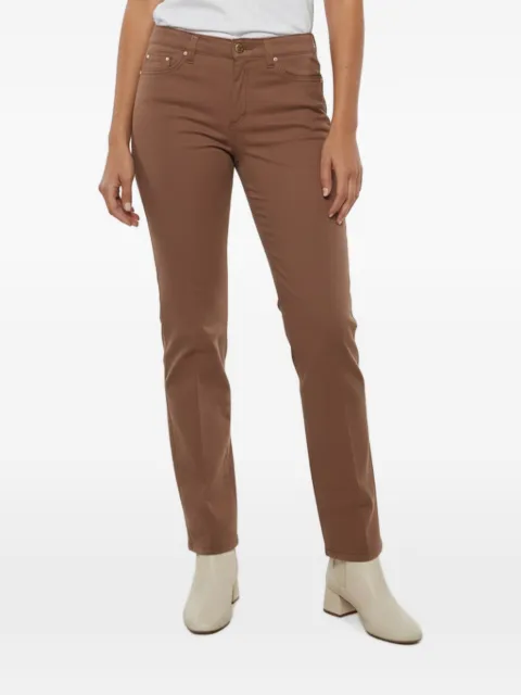 Roberto Cavalli Vintage logo-patch jeans Brown 1383597