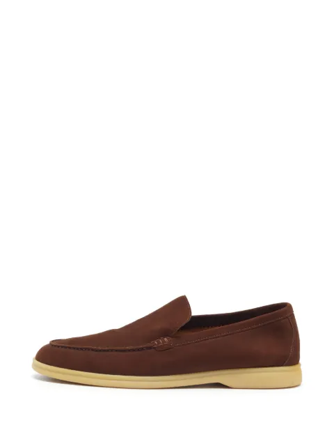 Loro Piana Pre-Owned Summer Walk leather loafers Brown 1399313