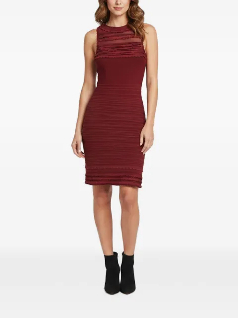 Roberto Cavalli Vintage mesh panel bodycon mini dress Red 1386525