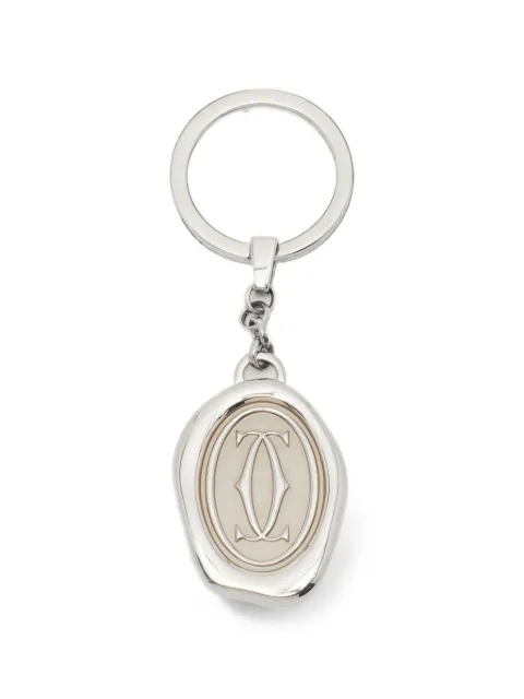 Cartier Wax Seal key chain Silver 1395226