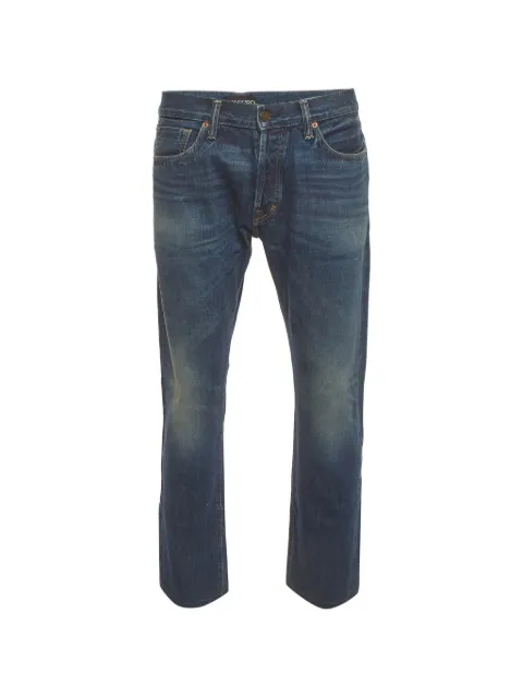 Tom Ford Vintage cotton regular-fit jeans Blue 1402482