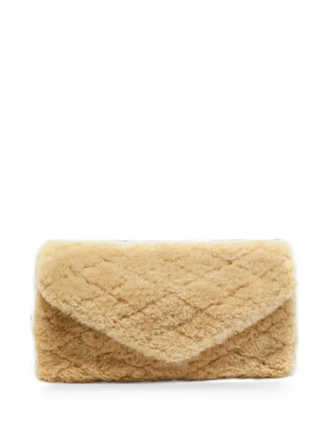 Saint Laurent Pre-Owned 2021 Sade puffer clutch bag Neutrals 1389095