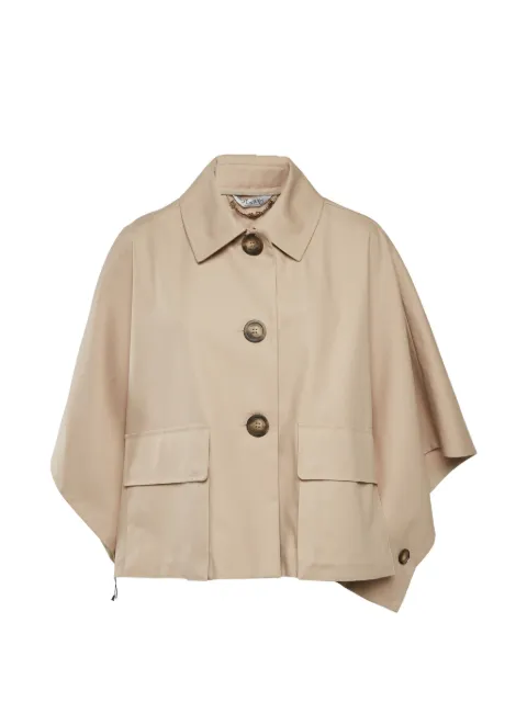 Max Mara Fred button-up coat Neutrals 1371391