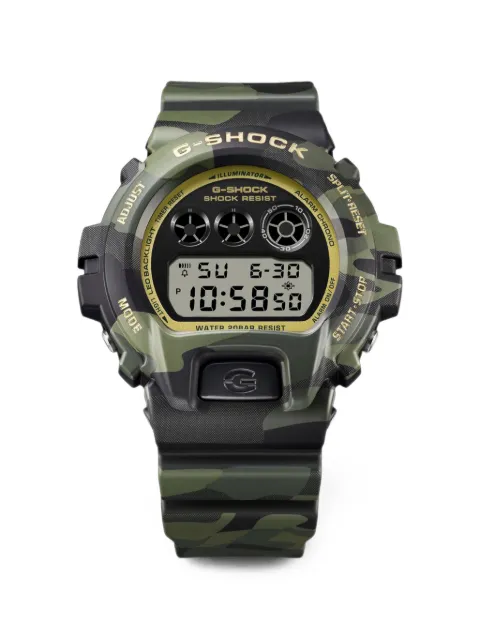G-Shock 6900 Series Camouflage 50mm watch Green DW6900CMG3